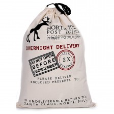Canvas Christmas Bag